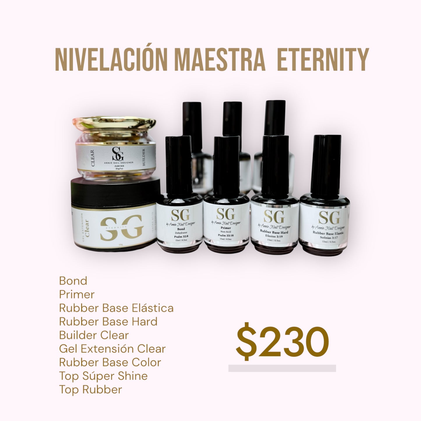 kit de NIVELACIÓN MAESTRA ETERNITY