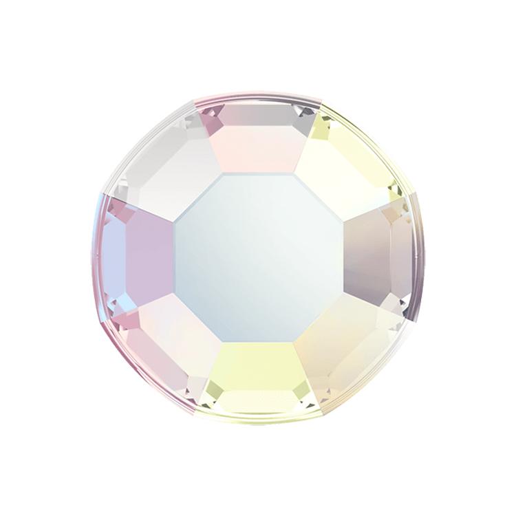 Swarovski® 2000 Rose SS3 AB Flat Back