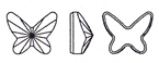Swarovski® Butterfly Cristal