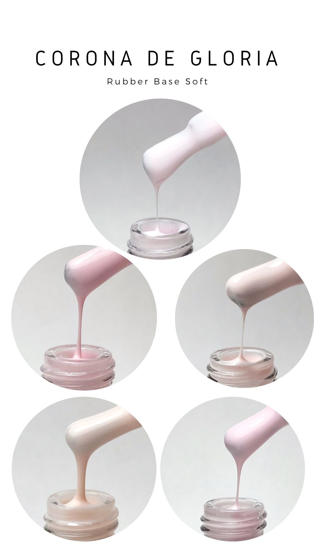 Rubber Base Corona de Gloria Collection