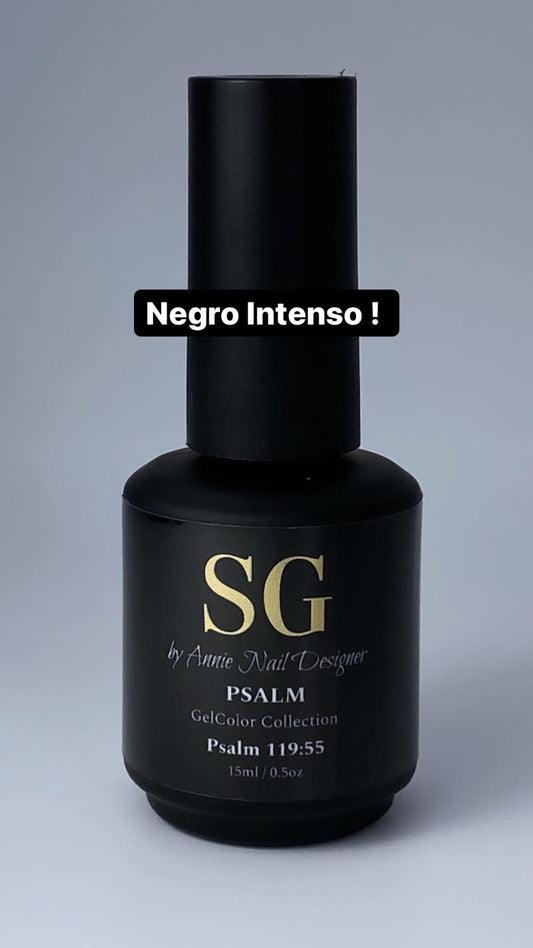 Salmos 119:55 Black Extreme Negro Intenso