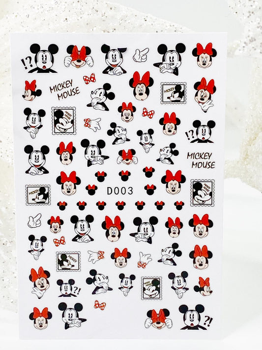 Nail Sticker D003