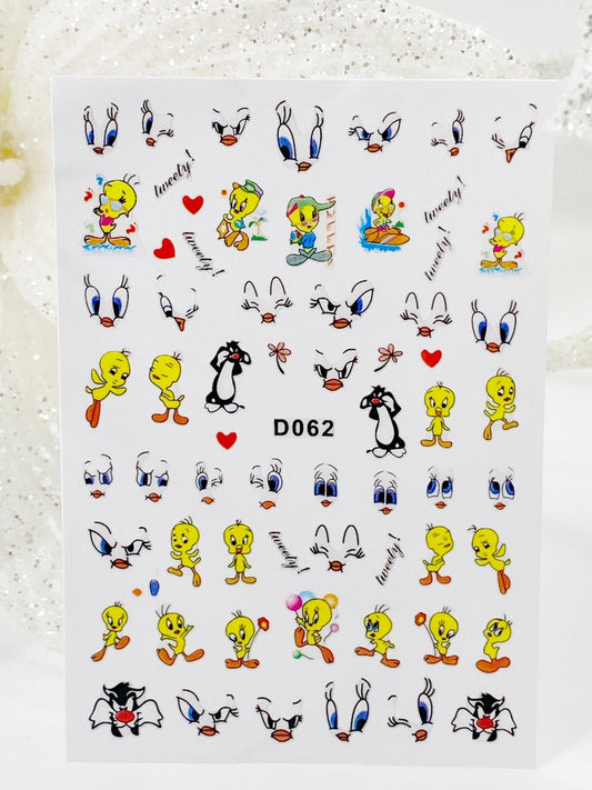 Nail Sticker D062