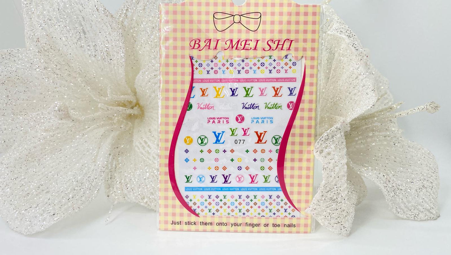 Nail Sticker Brand 077