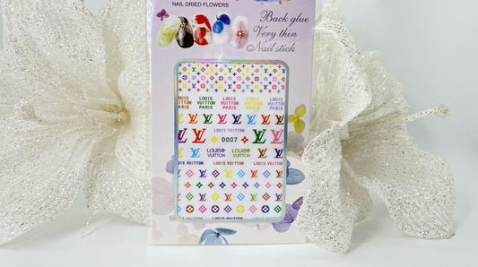 Nail Sticker Brand D007