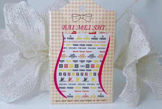 Nail Sticker Brand 080