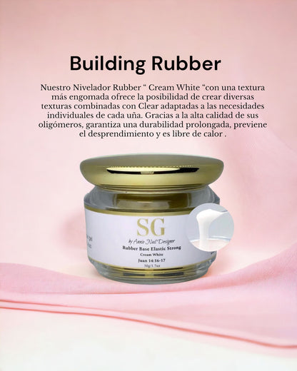 Building Rubber Cream White