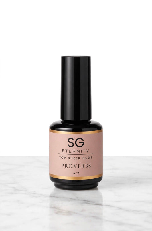 Proverbs Top Sheer Nude