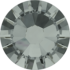 Swarovski® 2058 Xilion Rose SS5 Black Diamond Flat Back