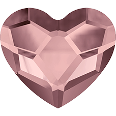 Swarovski® Heart Antique Pink Cristal
