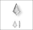 Swarovski® Kite Silver Shade Cristal