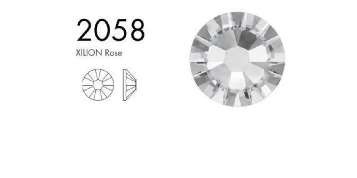 Swarovski® 2058 Xilion Rose SS5 Amethyst Flat Back
