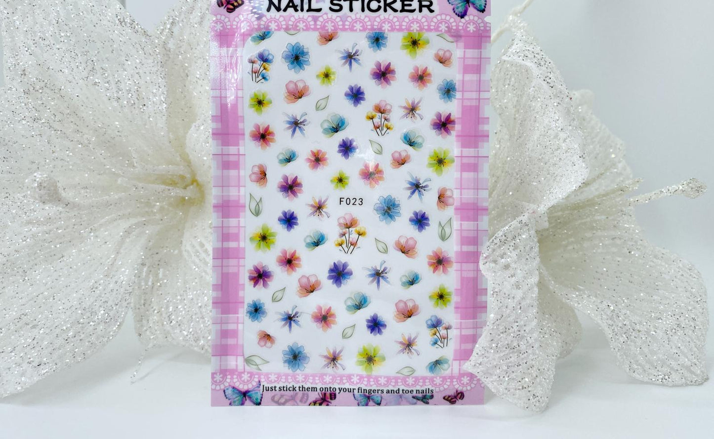 Nail Sticker Flower F023